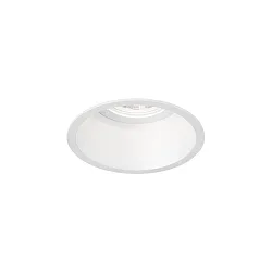 Inbouwspot DEEPER 1.0 PAR16 rond, stijf, set terug GU10 IP20, mat, verkeerswit dimbaar