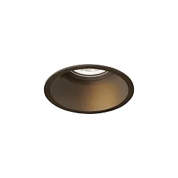 Inbouwspot DEEPER 1.0 - LED stijf, multipower, met klemveren IP20, brons dimbaar