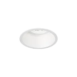 recessed spotlight DEEPER IP44 1.0 - LED rigid, multipower, with leaf springs IP44 / IP20, mat, traffic white dimmable