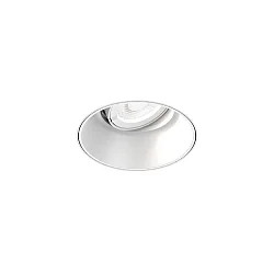 Plafondinbouwarmatuur DEEP ADJUST PETIT 1.0 TRIMLESS flush, cardanisch draaien IP20, mat, verkeerswit dimbaar
