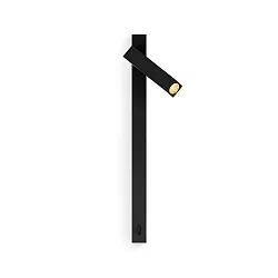 Wandarmatuur MICK SNOOZE WALL SURF 1.0 IP20, goud, zwart mat 