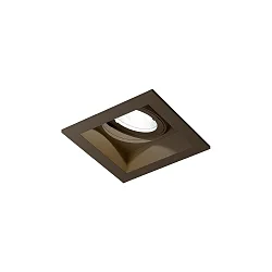 Downlight PLANO PETIT ADJUSTABLE 1.0 1-vlams IP20, brons dimbaar