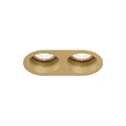 Inbouwarmatuur DEEP BIJOU CEILING REC 2.0 IP20, champagne  9W 695lm 2700K 20-40° 20-40° CRI 90-100