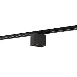 1-fase spot PIRRO OPAL ON TRACK 2.0 Incl. 1-fase adapter IP20, zwart mat dimbaar