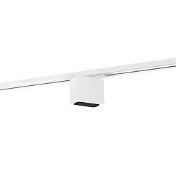 1-fase spot PIRRO OPAL ON TRACK 2.0 Incl. 1-fase adapter IP20, zwart mat, wit mat dimbaar