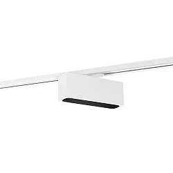1-fase spot PIRRO OPAL ON TRACK 4.0 Incl. 1-fase adapter IP20, zwart mat, wit mat dimbaar