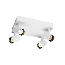 Spot CENO CEILING SURF 4.1 IP20, wit mat dimbaar