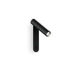 Wandarmatuur MATCH SNOOZE WALL SURF 1.0 IP20, zwart mat 