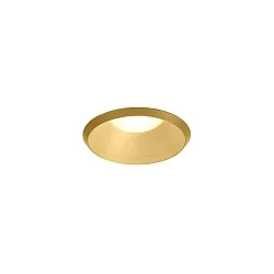 Inbouwarmatuur TAIO IP65 CEILING REC 1.0 IP65, goud  9W 350lm 2700K CRI 90-100