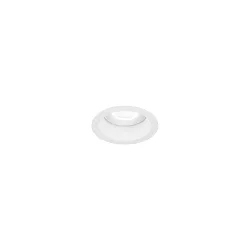 Plafondinbouwarmatuur DEEP POINT IP44 CEILING REC 1.0 IP44, wit mat dimbaar