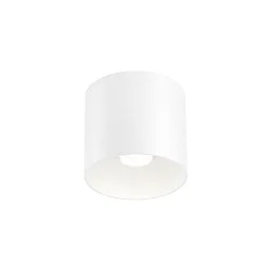 Plafondarmatuur RAY CEILING SURF 1.0 1-vlams IP20, wit mat dimbaar