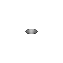 Inbouwarmatuur MATCH POINT TRIMLESS CEILING REC 1.0 IP20, zwart mat 5W 270lm 2700K 20-40° 20-40° CRI 90-100