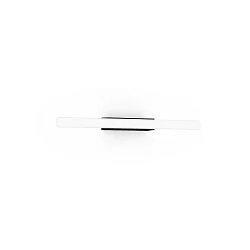 wall luminaire LARRA OPAL 1.0 S14d IP20, black matt dimmable
