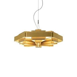 Pendelarmatuur J.J.W. 04 E27 IP20, goud dimbaar
