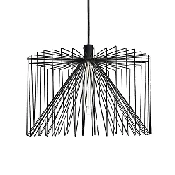 Pendelarmatuur WIRO 6.1 WIRO CEILING SUSP E27 IP20, zwart 
