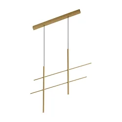 Pendelarmatuur NET CEILING SUSP 2.0 IP20, champagne dimbaar