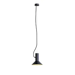 Pendelarmatuur ROOMOR CABLE 1.1 - E27 - 600CM E27 IP20, betongrijs dimbaar