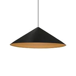 Pendelarmatuur DINOR 3.0 Dim-To-Warm IP20, goud, zwart dimbaar