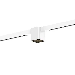 Spotlight op rail DOCUS MINI ON STREX 1.0 met adapter IP20, zwart mat, wit mat 