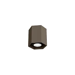 Downlight HEXO MINI 1.0 zonder reflector GU10 IP20, brons