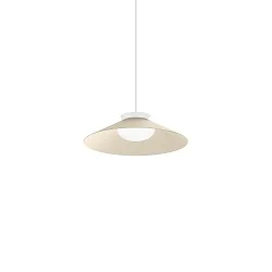 Pendelarmatuur CLEA 1.0 - Ø 35CM rond, direct / indirect IP20, zijdegrijs dimbaar