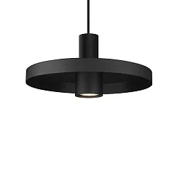Pendelarmatuur ODREY CEILING SUSP 1.2 PAR16 GU10 IP20, zwart mat 