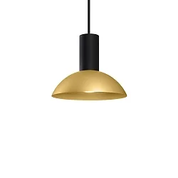 Pendelarmatuur ODREY CEILING SUSP 1.7 GU10 IP20, goud, zwart mat 