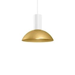 Pendelarmatuur ODREY CEILING SUSP 1.7 GU10 IP20, goud, wit mat 