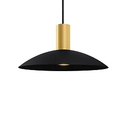 Pendelarmatuur ODREY CEILING SUSP 1.8 PAR16 GU10 IP20, goud, zwart mat 