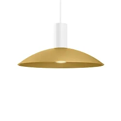 Pendelarmatuur ODREY CEILING SUSP 1.8 PAR16 GU10 IP20, goud, wit mat 