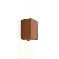 Wandarmatuur voor buitenshuis BOX MINI 1.0 GU10 IP20, koper dimbaar
