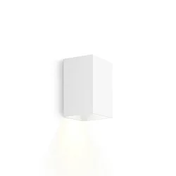 Wandarmatuur voor buitenshuis BOX MINI 1.0 GU10 IP20, wit dimbaar