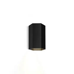 Wandarmatuur HEXO MINI 1.0 - PAR16 1-vlams GU10 IP20, mat, gitzwart dimbaar