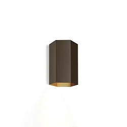 Wandarmatuur HEXO MINI 1.0 - PAR16 1-vlams GU10 IP20, brons dimbaar