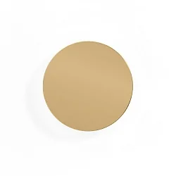 Wandarmatuur MILES WALL SURF 2.0 ROUND IP20, champagne dimbaar