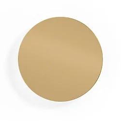 Wandarmatuur MILES WALL SURF 3.0 ROUND IP20, champagne dimbaar