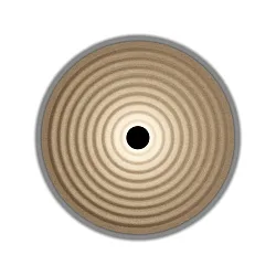 Wandarmatuur TAPIS SOFT WALL SURF 1.0 IP20, zandsteen dimbaar