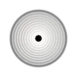 Wandarmatuur TAPIS SOFT WALL SURF 1.0 IP20, grijs, marmer dimbaar