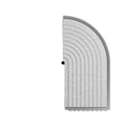 decorative element TAPIS SOFT WALL SURF 3.1, grey