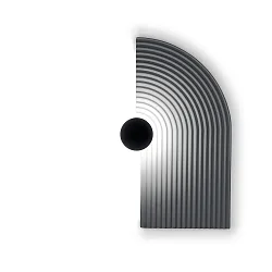 Wandarmatuur TAPIS WALL SURF 3.0 IP20, grijs dimbaar