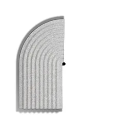 decorative element TAPIS SOFT WALL SURF 4.1, grey