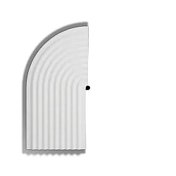 decorative element TAPIS SOFT WALL SURF 4.1, white