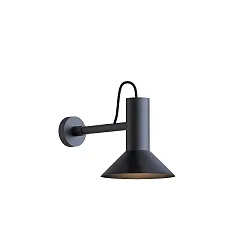 Wandarmatuur ROOMOR WALL 1.1 - PAR16 / SHADE 1.0 roteerbaar, straight GU10 IP20, mat, gitzwart dimbaar