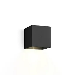 Wandarmatuur BOX 1.0 eenzijdig IP20, zwart dimbaar