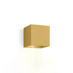 Wandarmatuur BOX 1.0 eenzijdig IP20, goud dimbaar
