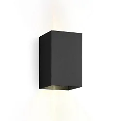 Wandarmatuur BOX WALL SURF 4.0 IP20, zwart mat dimbaar