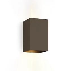 Wandarmatuur BOX WALL SURF 4.0 IP20, brons dimbaar