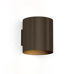 Wandarmatuur RAY WALL SURF 4.0 IP20, brons dimbaar