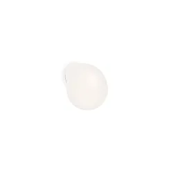 Wall luminaire DRO 1.0, 12.5cm, G9, QT14 max. 5W, aluminum / glass, white