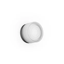 Wandarmatuur HAJO IP44 1.0 IP44, zwart mat dimbaar